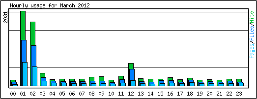 Hourly usage