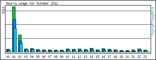 Hourly usage