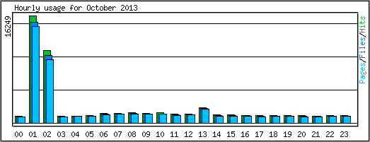 Hourly usage