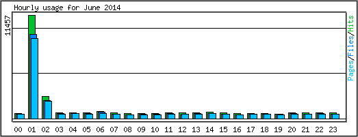 Hourly usage