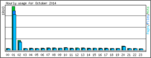 Hourly usage