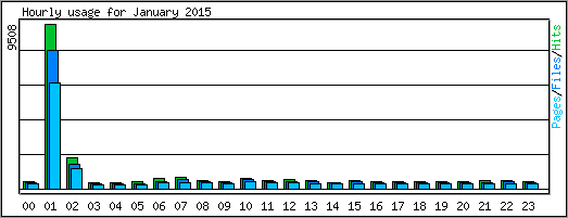 Hourly usage