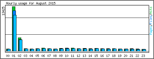 Hourly usage