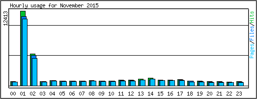 Hourly usage