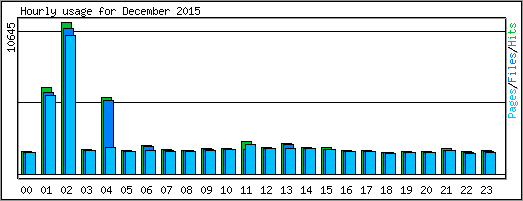 Hourly usage