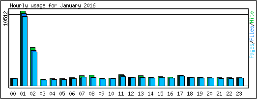 Hourly usage