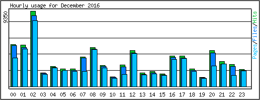 Hourly usage