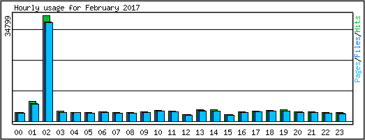 Hourly usage