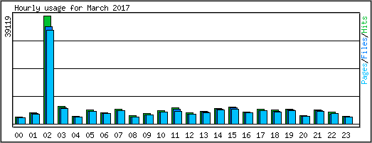 Hourly usage