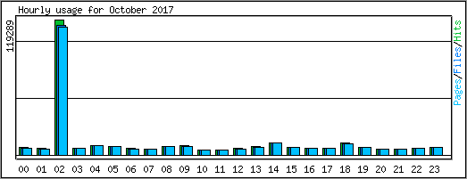 Hourly usage