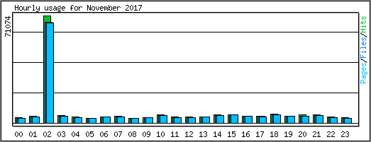 Hourly usage