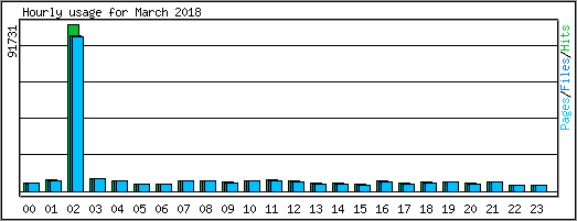 Hourly usage